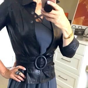 🎉🎉This Leather Shirt Jacket Available Now🎉🎉